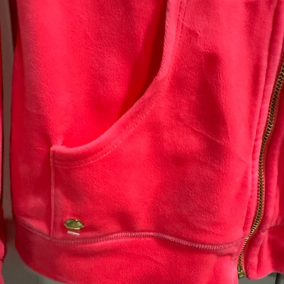 Lilly Pulitzer Pullover Zip Up Hooded Jacket XS - Picture 3 of 6